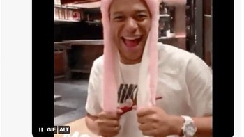 Raul Lemos on fire.... Foto: Twitter