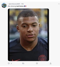 Meme Mbappe Mirip Raul Lemos