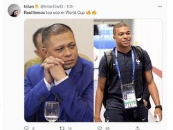 Meme Kocak Kylian Mbappe Dikira Raul Lemos Bikin Ngakak
