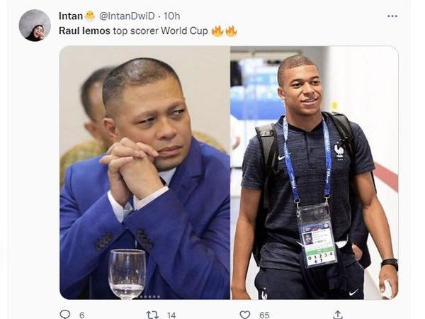 Meme Kocak Kylian Mbappe Dikira Raul Lemos Bikin Ngakak