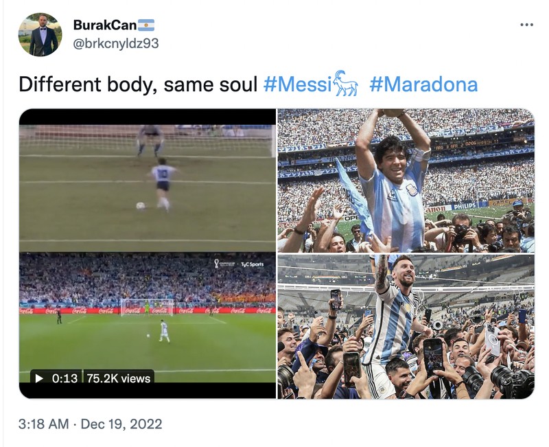 Meme Messi Maradona