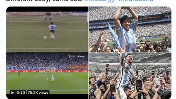 Walau mereka berbeda, jiwanya sama. Foto: Twitter