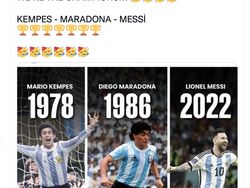 Heboh Adegan Messi Juara Piala Dunia Mirip dengan Maradona
