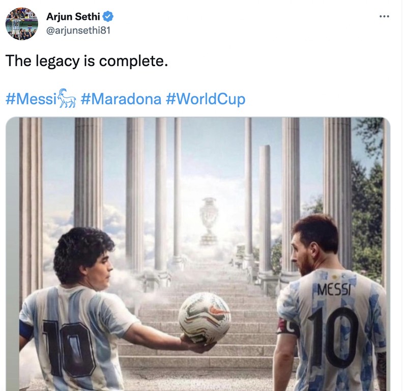 Meme Messi Maradona