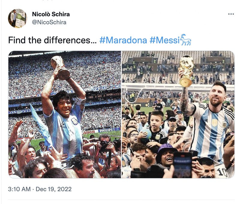 Meme Messi Maradona