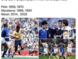 Heboh Adegan Messi Juara Piala Dunia Mirip dengan Maradona