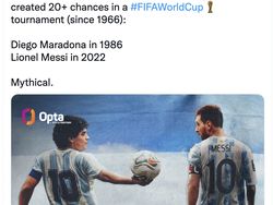 Heboh Adegan Messi Juara Piala Dunia Mirip dengan Maradona