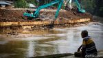 Menengok Progres Normalisasi Ciliwung di Cawang