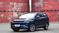 Livan RL9 merupakan mobil listrik bergaya SUV yang telah dikenalkan di pameran Chongqing Auto Show, China, Juni 2022 lalu. Kendaraan tersebut menggunakan platform Global Battery Rapid Change atau GBRC. Foto: Livan Auto.