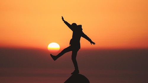 Ilustrasi motto hidup.