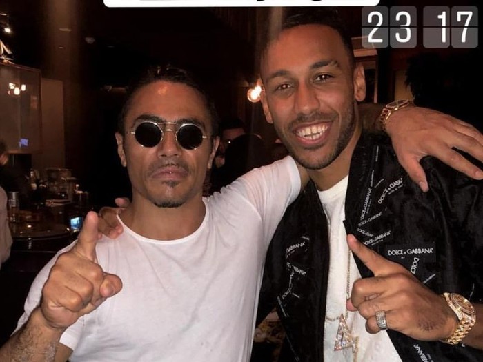 Pemain bola di restoran Salt Bae Pemain bola di restoran Salt Bae