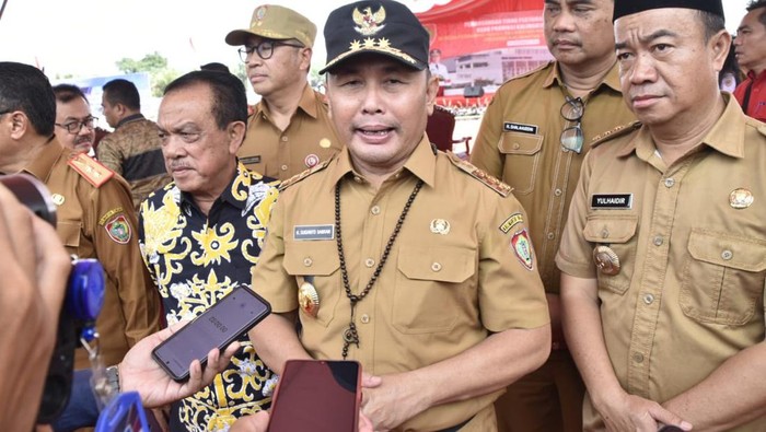 Pemprov Kalteng gorundbreaking RSUD Provinsi Kalteng.