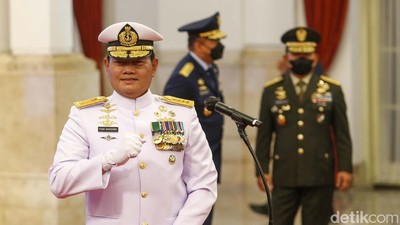 Potret Laksamana Yudo Margono Resmi Jadi Panglima TNI