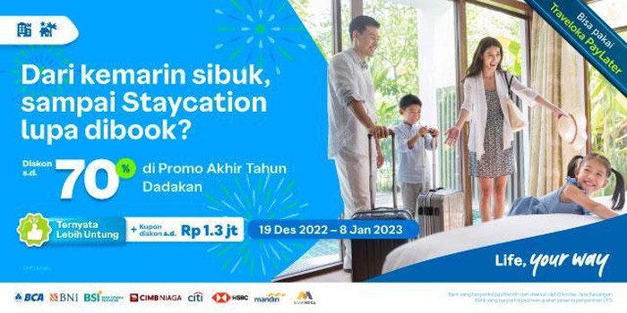 Promo Staycation Traveloka
