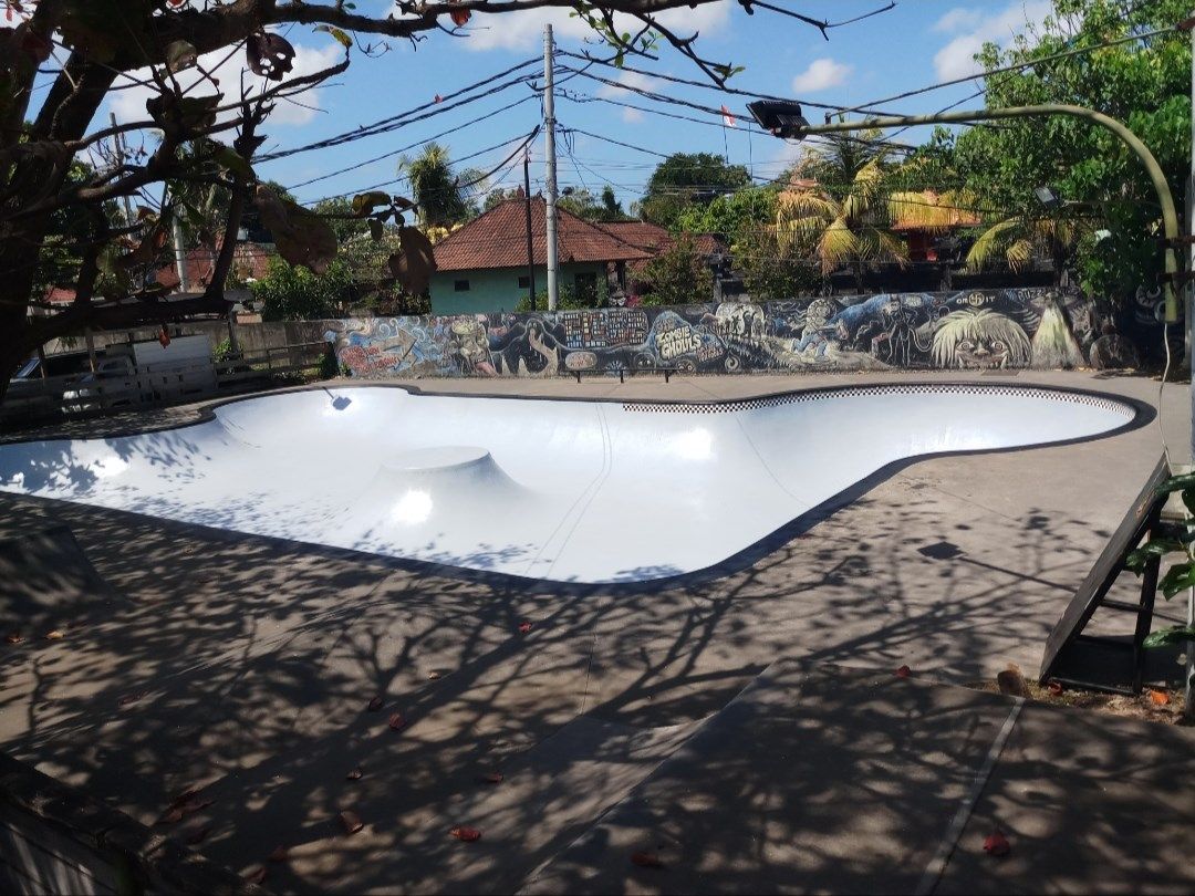 Gambar skatepark di Bali.