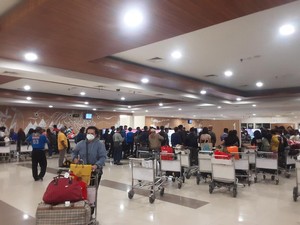 Arus Mudik Jelang Nataru di Bandara El Tari Kupang Mulai Terlihat