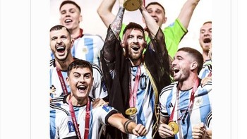 Syekh Lionel Messi Al-Argentini. Foto: Twitter