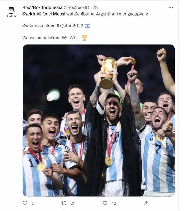 Syekh Lionel  Messi