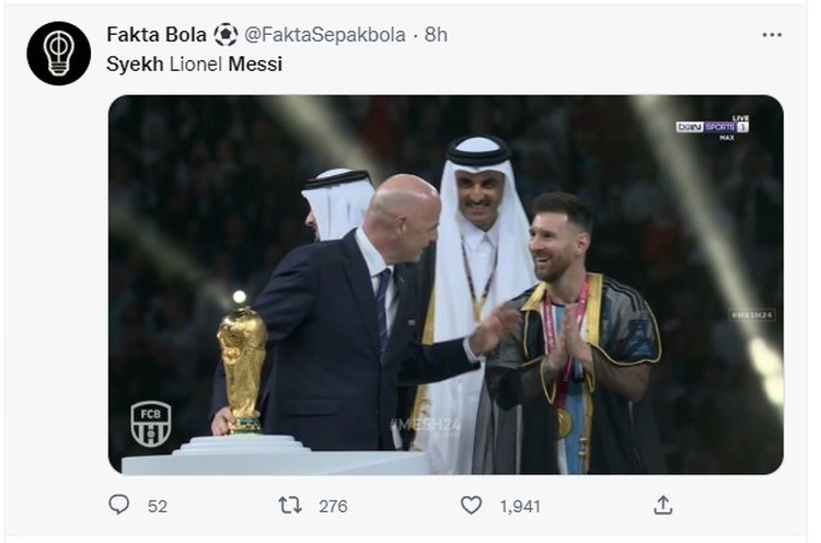 Syekh Lionel  Messi