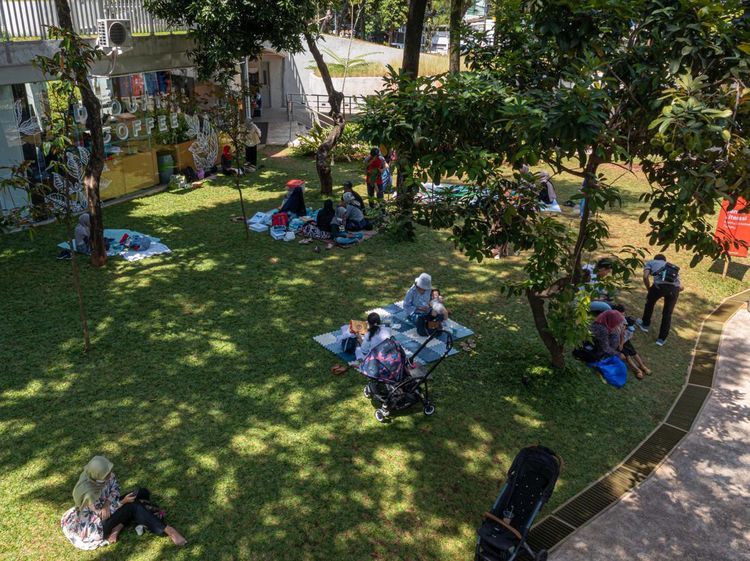 Fasilitas Baru Taman Literasi Martha Tiahahu Blok M, Cocok Buat Liburan