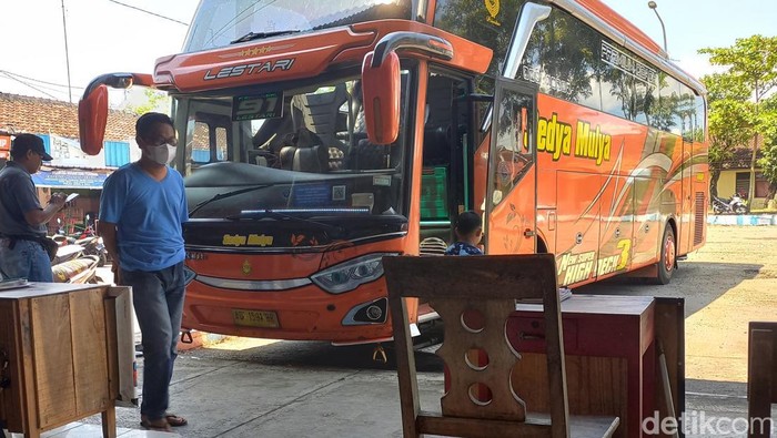 Suasana Terminal Baturetno Wonogiri beberapa waktu lalu.