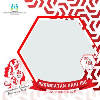 Twibbon Hari Ibu 22 Desember 2022 Resmi KemenPPPA