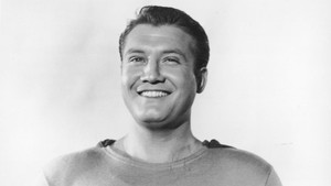 George Reeves memerankan Superman di Adventures of Superman (1952-1958). (Foto: Getty Images/Hulton Archive)