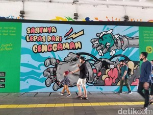 6 Street Artist Indonesia Pamer Karya di Terowongan Kendal