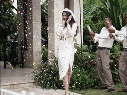 8 Gaya Anya Geraldine di Kejutan Ultah dari Pacar, Bikin Salfok Pakai Veil