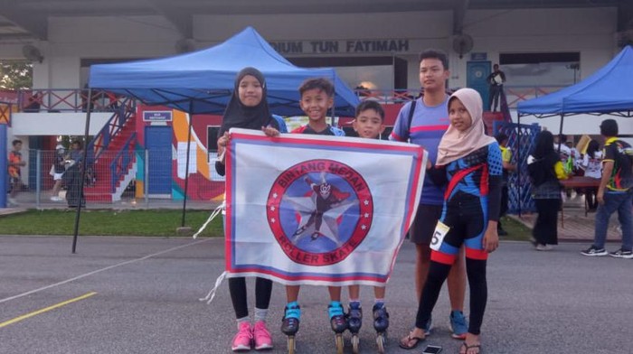Atlet asal Medan saat berada di Malaysia (Foto: Istimewa)