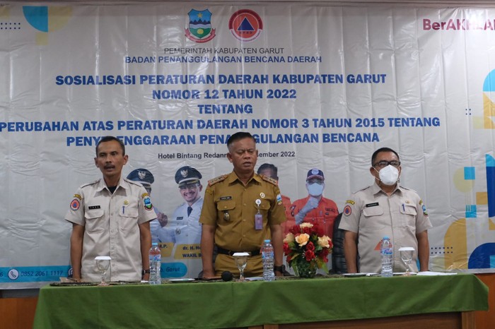 BPBD Garut Sosialisasikan Perubahan Perda soal Penanganan Bencana