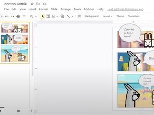 Cara Buat Komik Sederhana Untuk Isi Libur Sekolah, Cuma Pakai Google Slides!