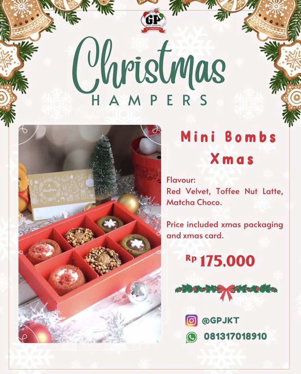 Cari Hampers Natal? Di 5 Tempat Ini Ada Puding hingga Pastel Tutup Enak
