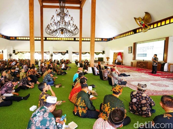 Harmonisasi Kepala Desa dan BPD se-Banyuwangi di Pendopo Kabupaten Banyuwangi