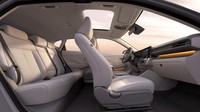 Interior Hyundai Kona diklaim lebih luas. Crossover ini menggunakan cluster instrumen digital 12,3 inci yang mengalir ke sistem infotainment 12,3 inci. Foto: Hyundai