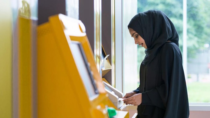 ilustrasi ATM syariah
