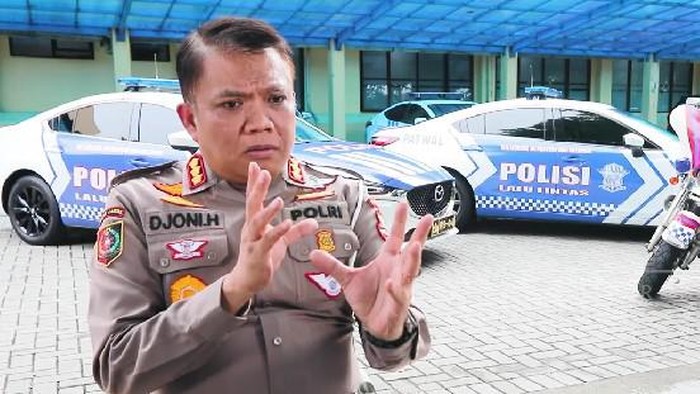 Kepala Pusat Pendidikan Lalu Lintas (Kapusdiklantas) Polri Kombes Djoni Hendra (Screenshot 20D)