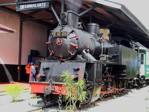 Kereta Mak Itam Sawahlunto Hidup Lagi