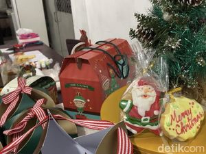 Kukis Hias di Sukabumi Bertema Natal yang Bikin Gemas