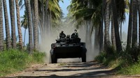 Latihan bersama Marinir Indonesia-Amerika itu selain berbagi teknik dan taktik pertempuran juga untuk meningkatkan hubungan militer kedua negara.