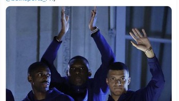 Mbappe sudah menantap 2026. Foto: Twitter