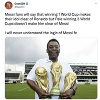 Meme Messi Ronaldo