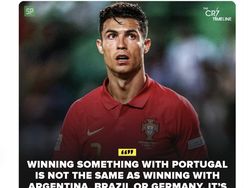 Ronaldo Dibela Fans Tetap GOAT, Walau Messi Juara Piala Dunia