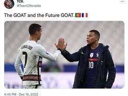 Ronaldo Dibela Fans Tetap GOAT, Walau Messi Juara Piala Dunia