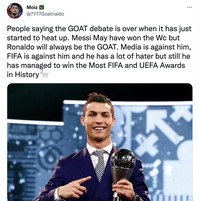 Meme Messi Ronaldo