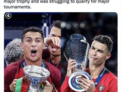 Ronaldo Dibela Fans Tetap GOAT, Walau Messi Juara Piala Dunia
