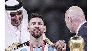 Terima kasih Qatar, Piala Dunia terbaik yang pernah saya saksikan, cetus akun ini. Foto: Twitter