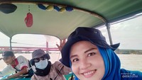 Menyusuri sungai Musi menuju pulau Kemaro