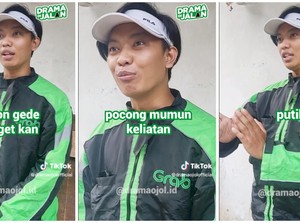Ngeri! Ojol Ini Lihat Penampakan Pocong Saat Antar Makanan Malam Hari