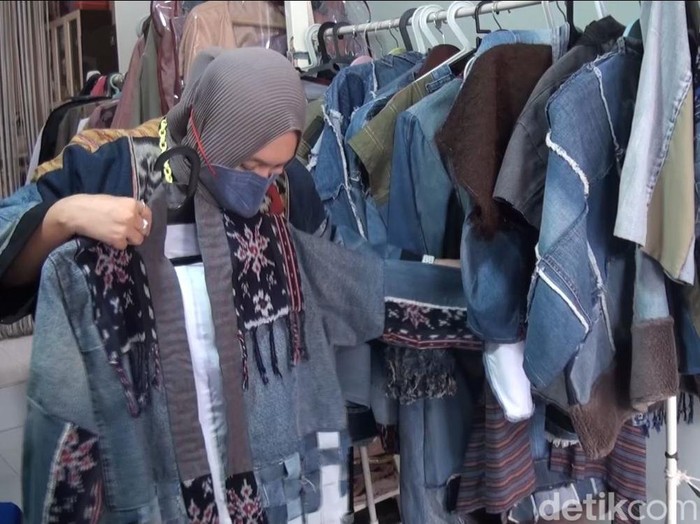 pakaian berbahan limbah jin